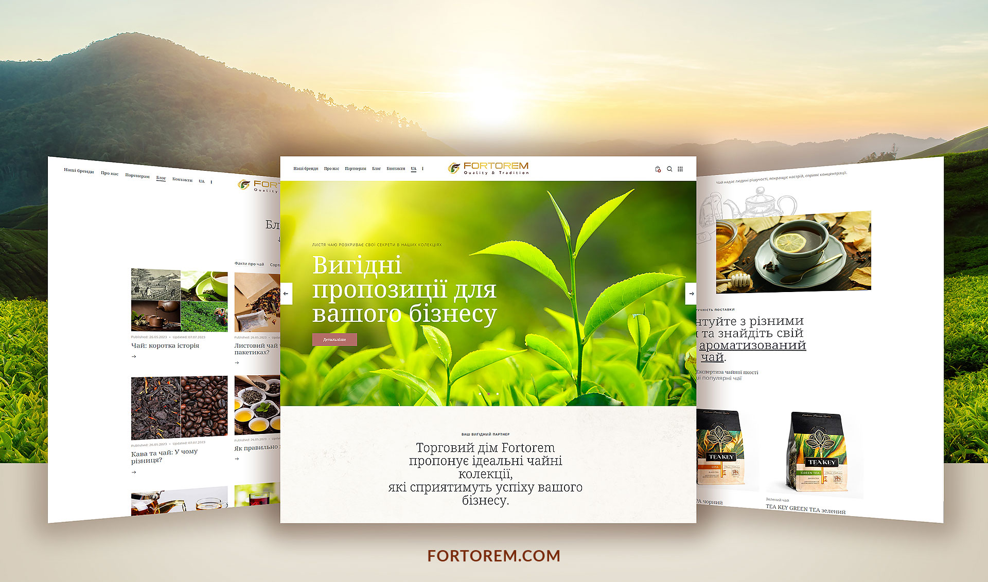 сучасний сайт, розробка Рішення для брендів, GBS 