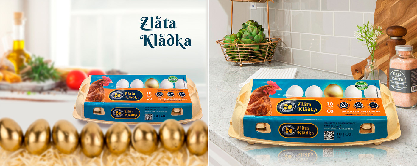 Дизайн упаковки яєць